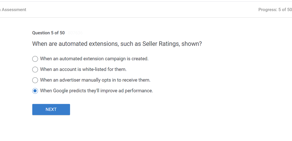 When Are Automated Extensions, Such As Seller Ratings, Shown? - School4Seo
