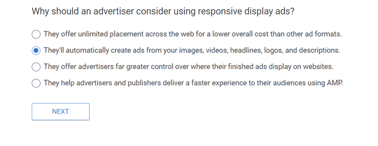 Why should an advertiser consider using responsive display ads